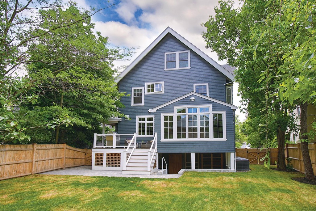 21 Salisbury Road Brookline, MA 02445 - Photo 12 of 12 a front view of a house with a yard