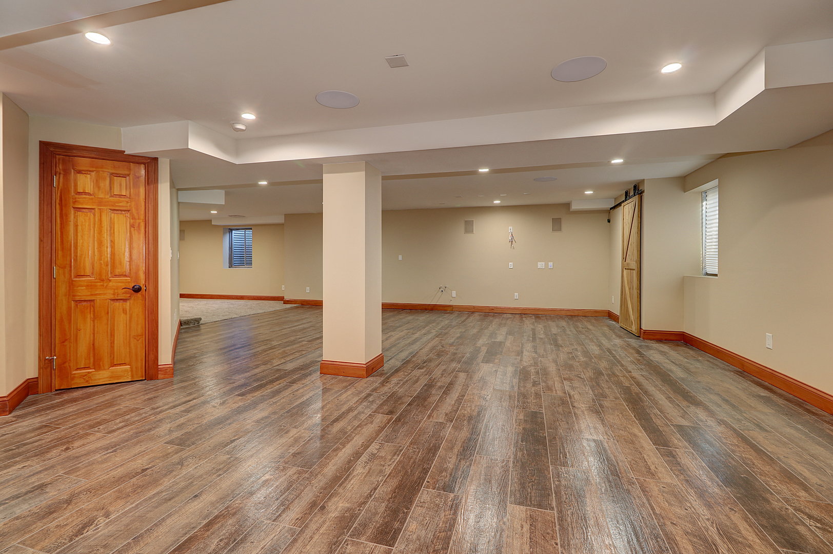 26025 Whispering Woods Circle Plainfield, IL 60585 - Photo 29 of 43 a view of an empty room with wooden floor and a window