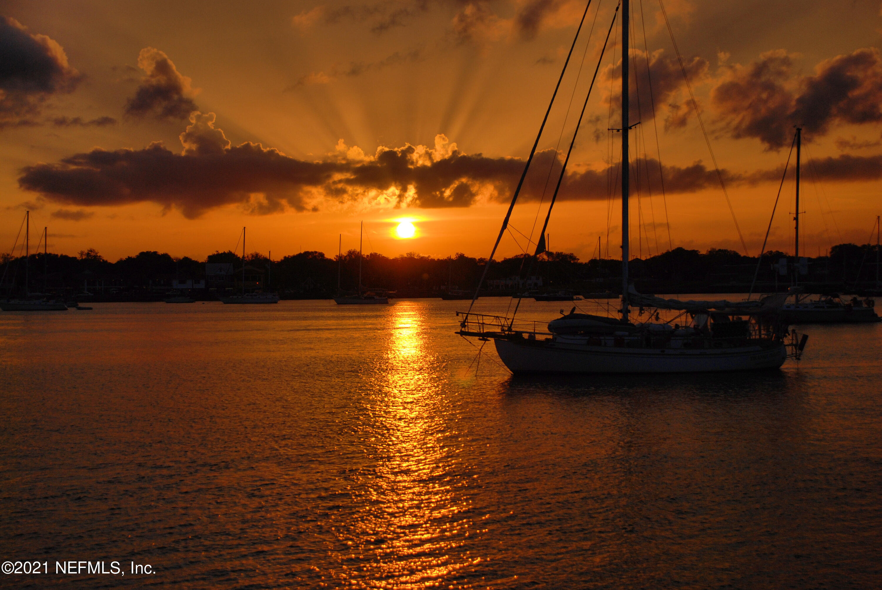 382 Caminha Rd Street St. Augustine, FL 32084 - Photo 14 of 15 sunset_h