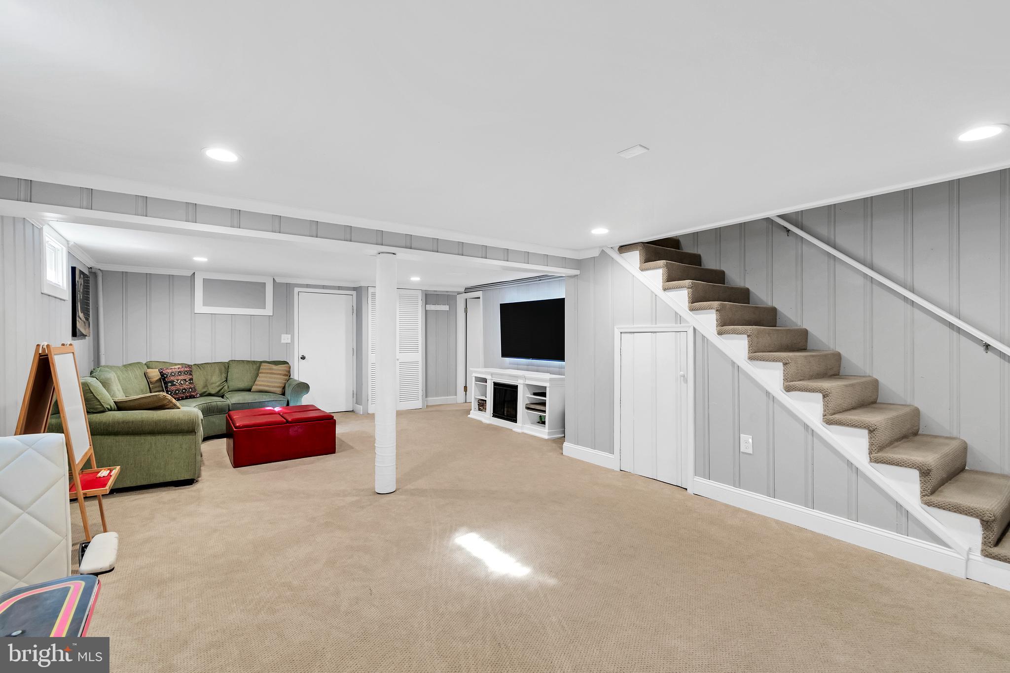 1812 Greenberry Road Baltimore, MD 21209 - Photo 29 of 43 Finished basement adds an extra 800 sq ft.