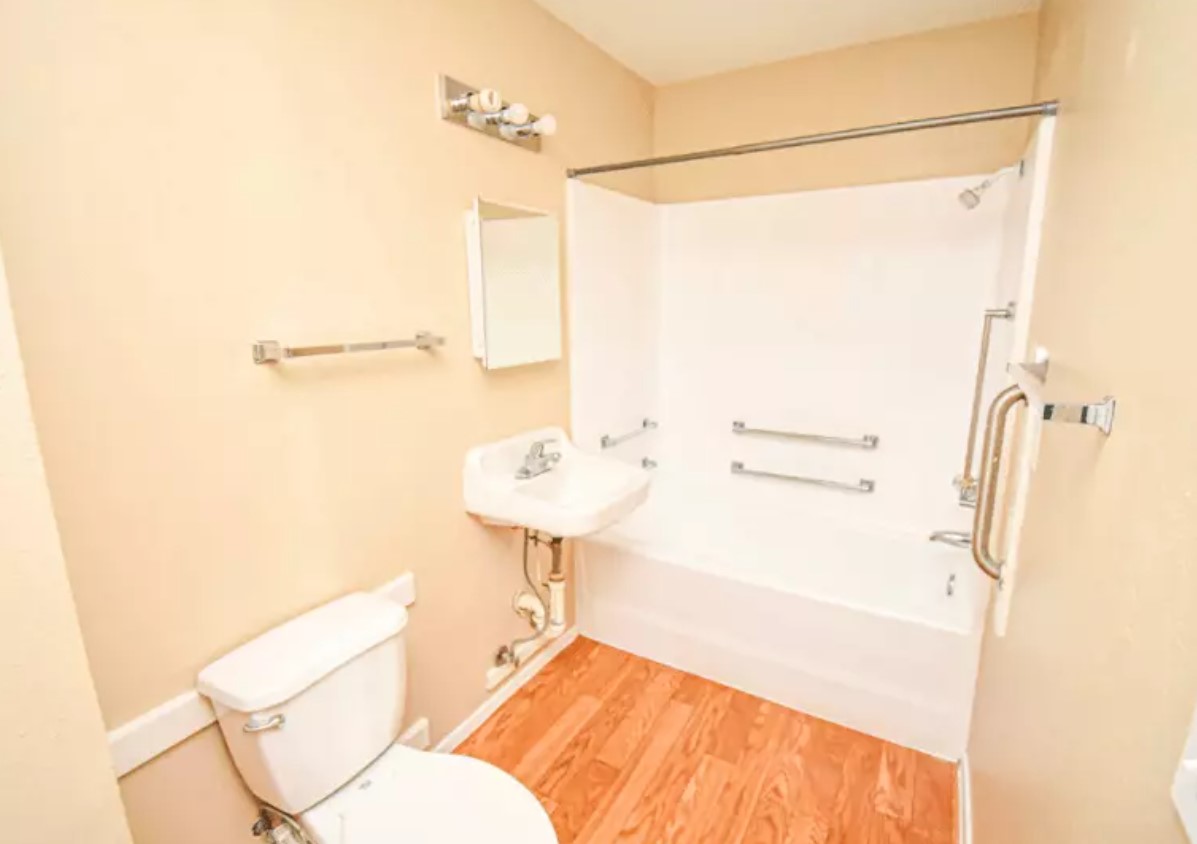 160 Gibson Road Athens, TX 75751 - Photo 10 of 11 a bathroom with a shower and a sink