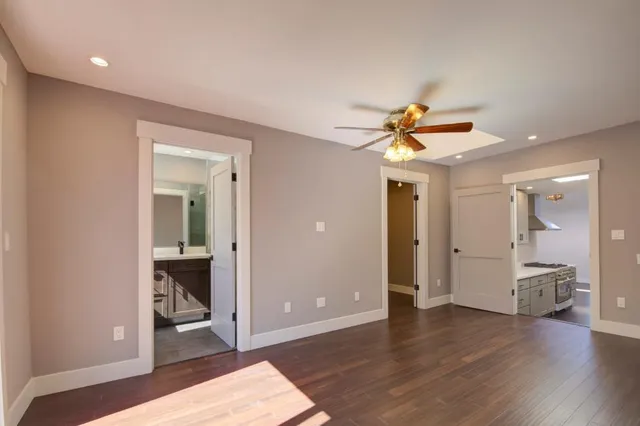 a view of outdoor space with seating area