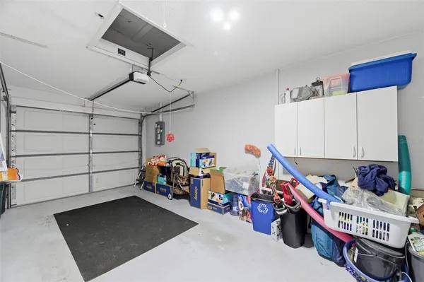 a view of a city with mountains in the background