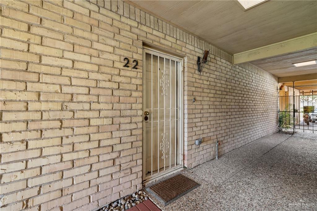 500 East El Rancho Avenue, Unit 22 McAllen, TX 78503 - Photo 1 of 17 a view of a brick wall
