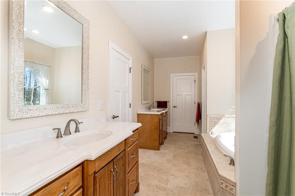 5518 Watchtower Road Julian, NC 27283 - Photo 21 of 50 Primary bathroom