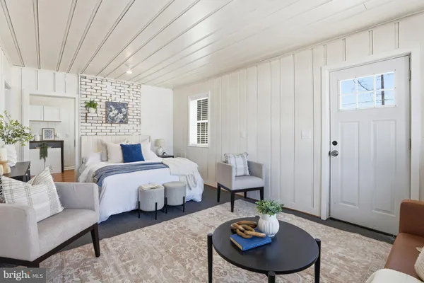 a picture of a book and a bed