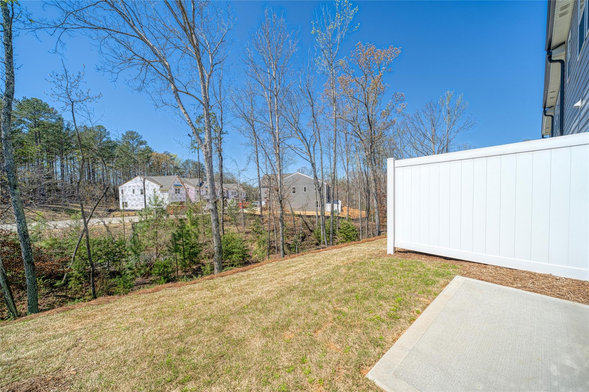 513 Madison Falls Court Fort Mill, SC 29708 - Photo 23 of 37 a view of a backyard of the house