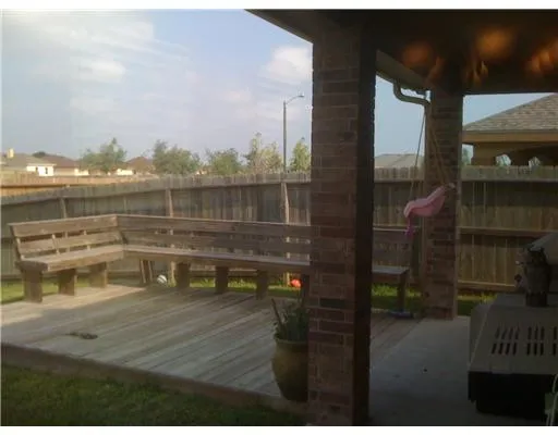 a view of a lake from a balcony