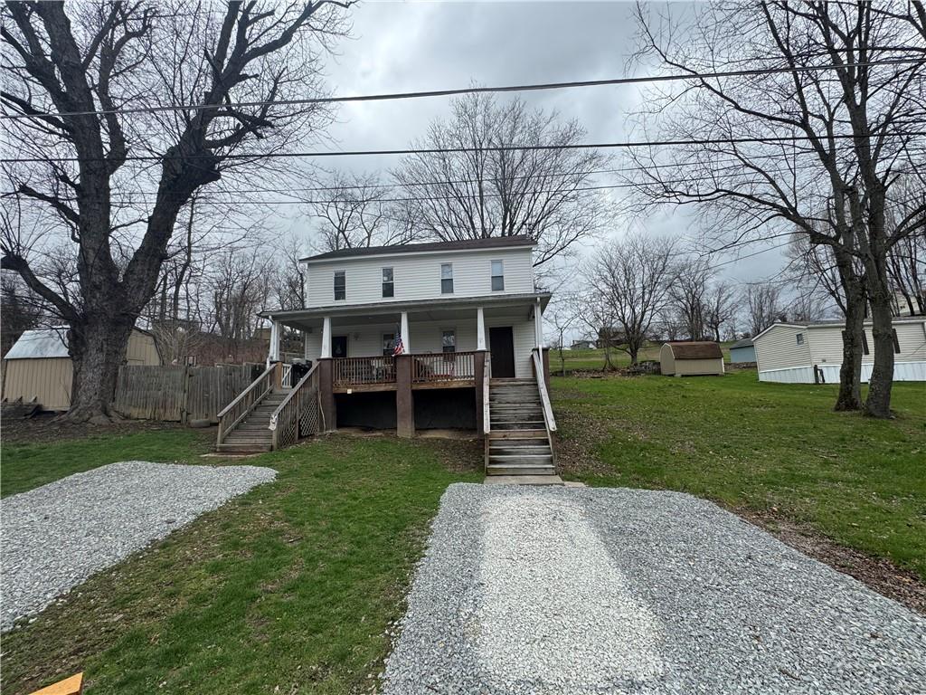 624 Main Street Merrittstown, PA 15463 - Photo 11 of 11 a view of a house with a yard