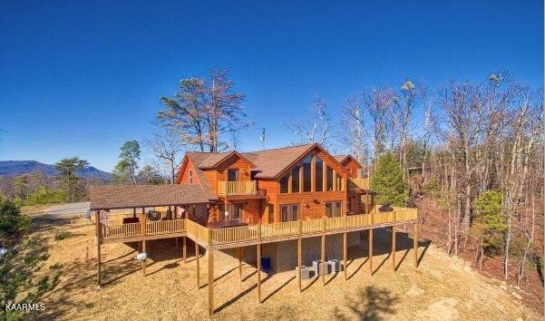 1857 Pinestand Rdg Way Pigeon Forge, TN 37862 - Photo 2 of 49 a front view of a house with a yard