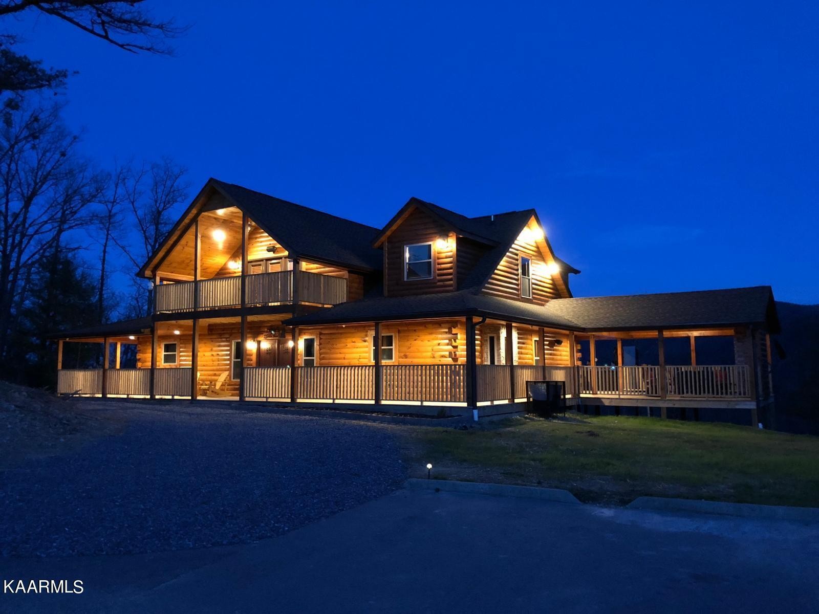 1857 Pinestand Rdg Way Pigeon Forge, TN 37862 - Photo 48 of 49 a view of house with yard and entertaining space