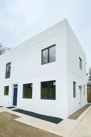 a view of a building with a window