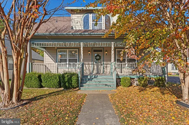 front view of a house with a porch