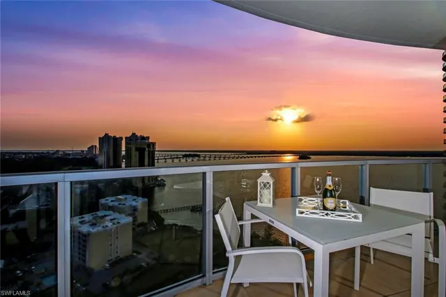 a view of a terrace with furniture and outdoor space