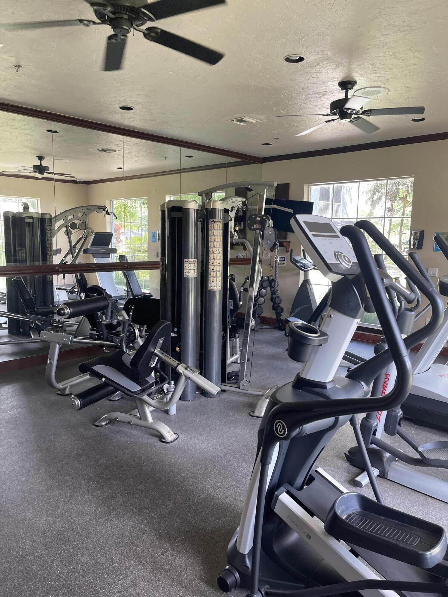 Undisclosed Address Boca Raton, FL 33496 - Photo 38 of 46 a view of a room with gym equipment