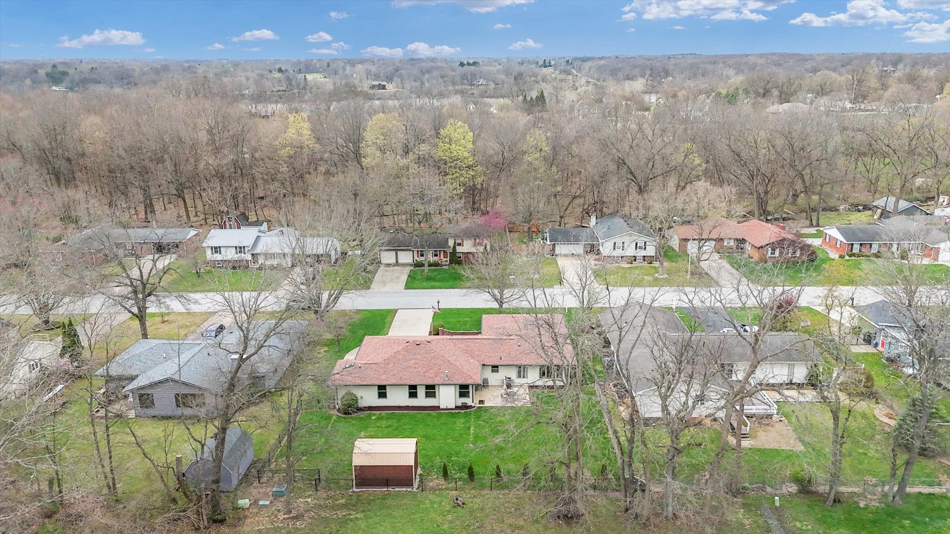 3629 Tuttle Street Danville, IL 61832 - Photo 41 of 47 a view of a city from a lake