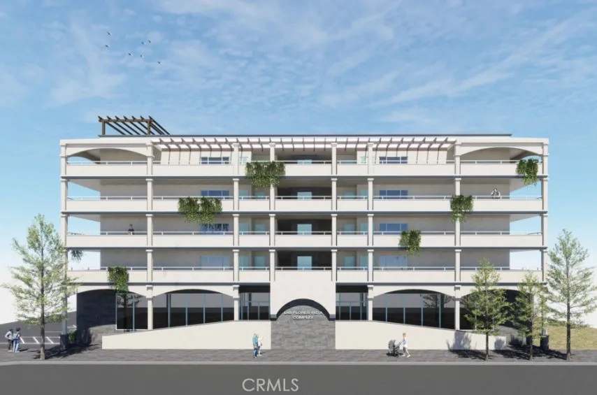 a view of a building with a window