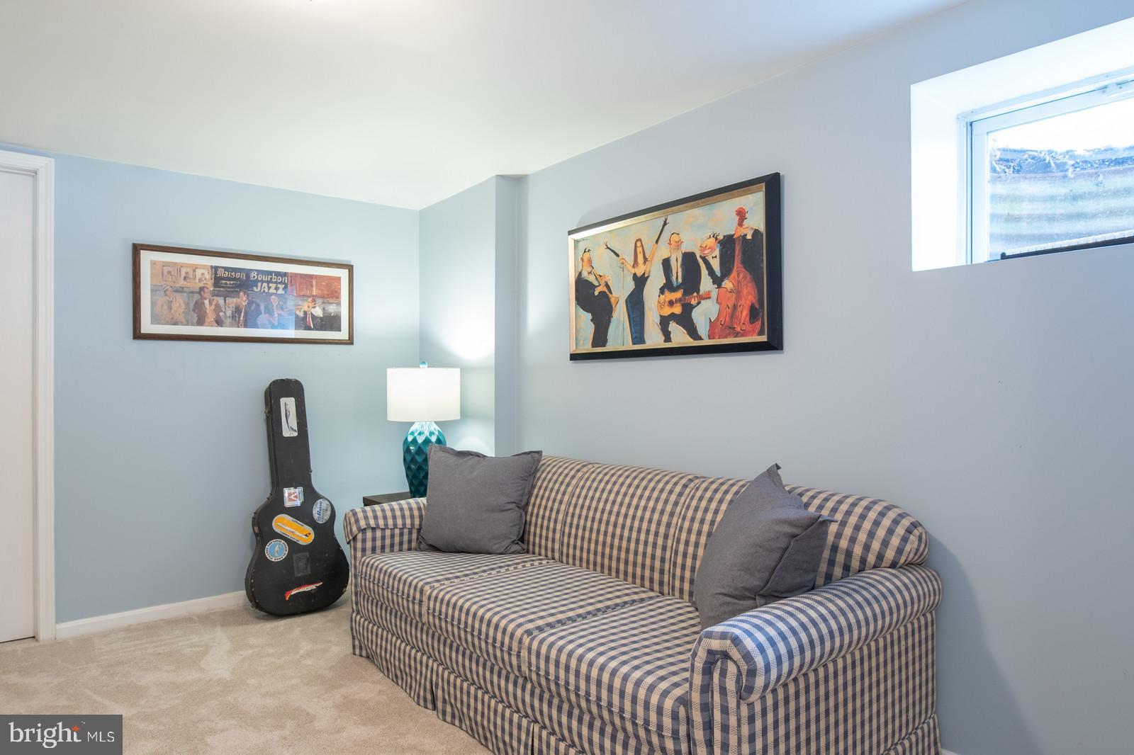 7037 Coventry Road Alexandria, VA 22306 - Photo 22 of 39 Lower Level Den with New Carpet
