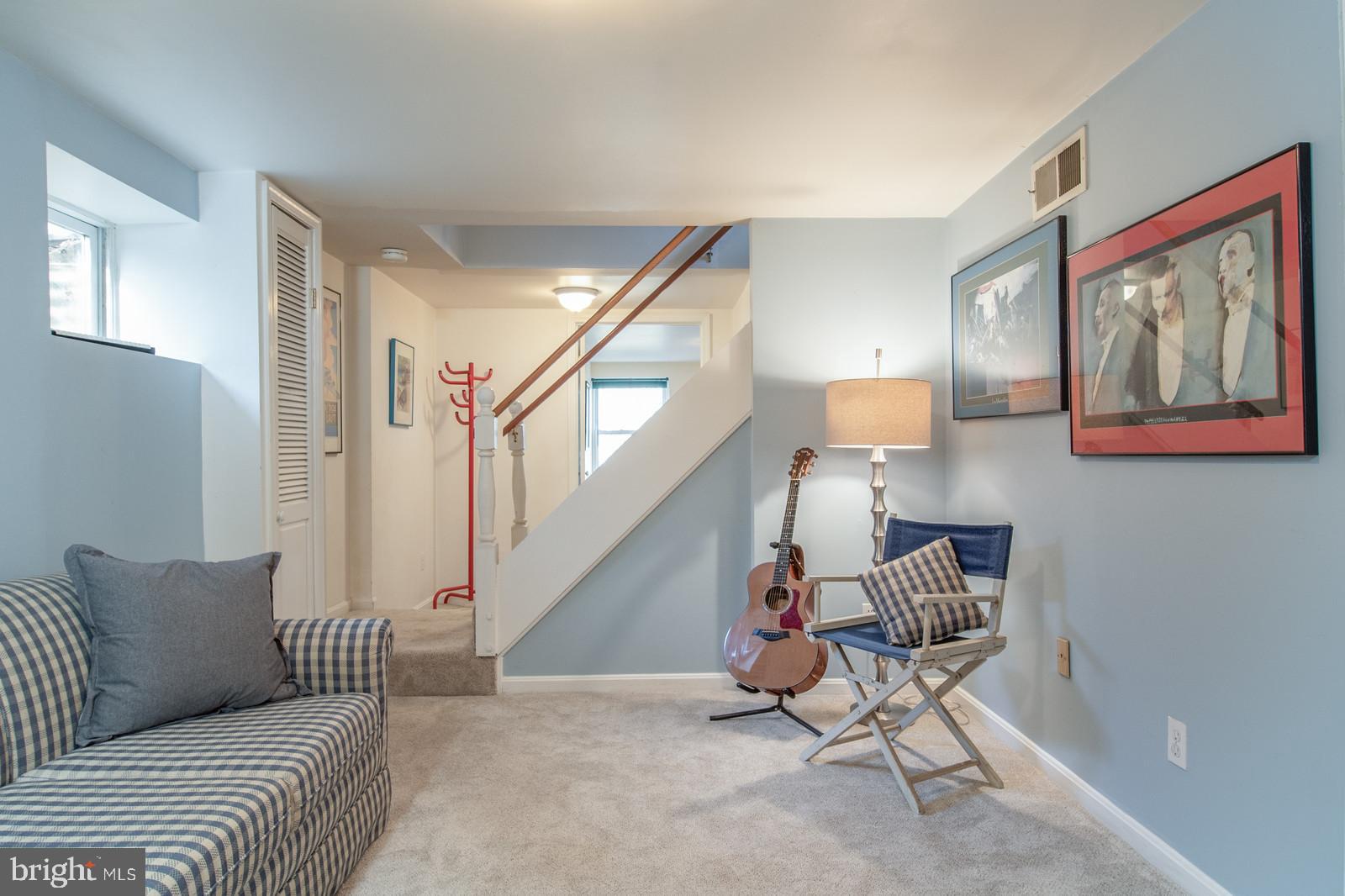 7037 Coventry Road Alexandria, VA 22306 - Photo 23 of 39 Lower Level Den with Carpet