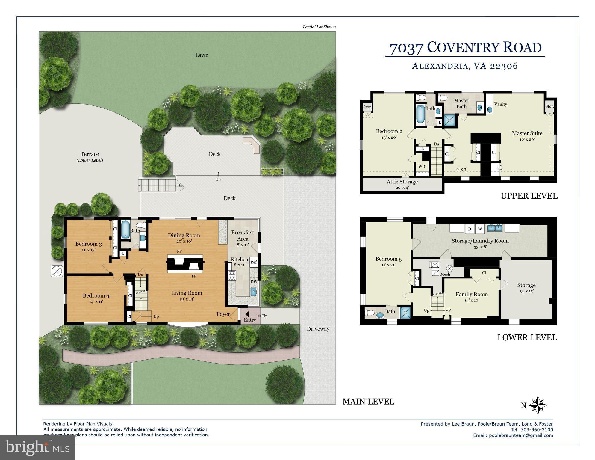 7037 Coventry Road Alexandria, VA 22306 - Photo 39 of 39 Floor Plan