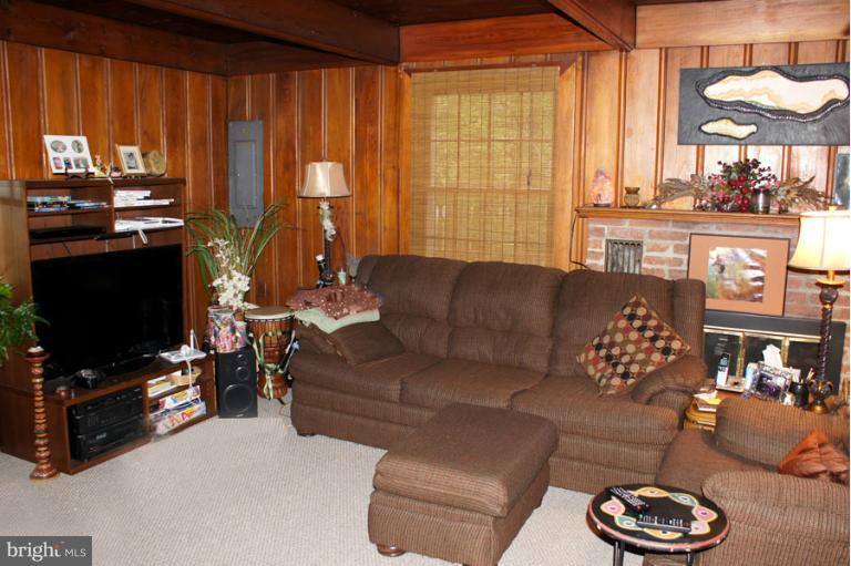 162 Southdown Road Edgewater, MD 21037 - Photo 5 of 18 Living Room with WoodBurning Fireplace