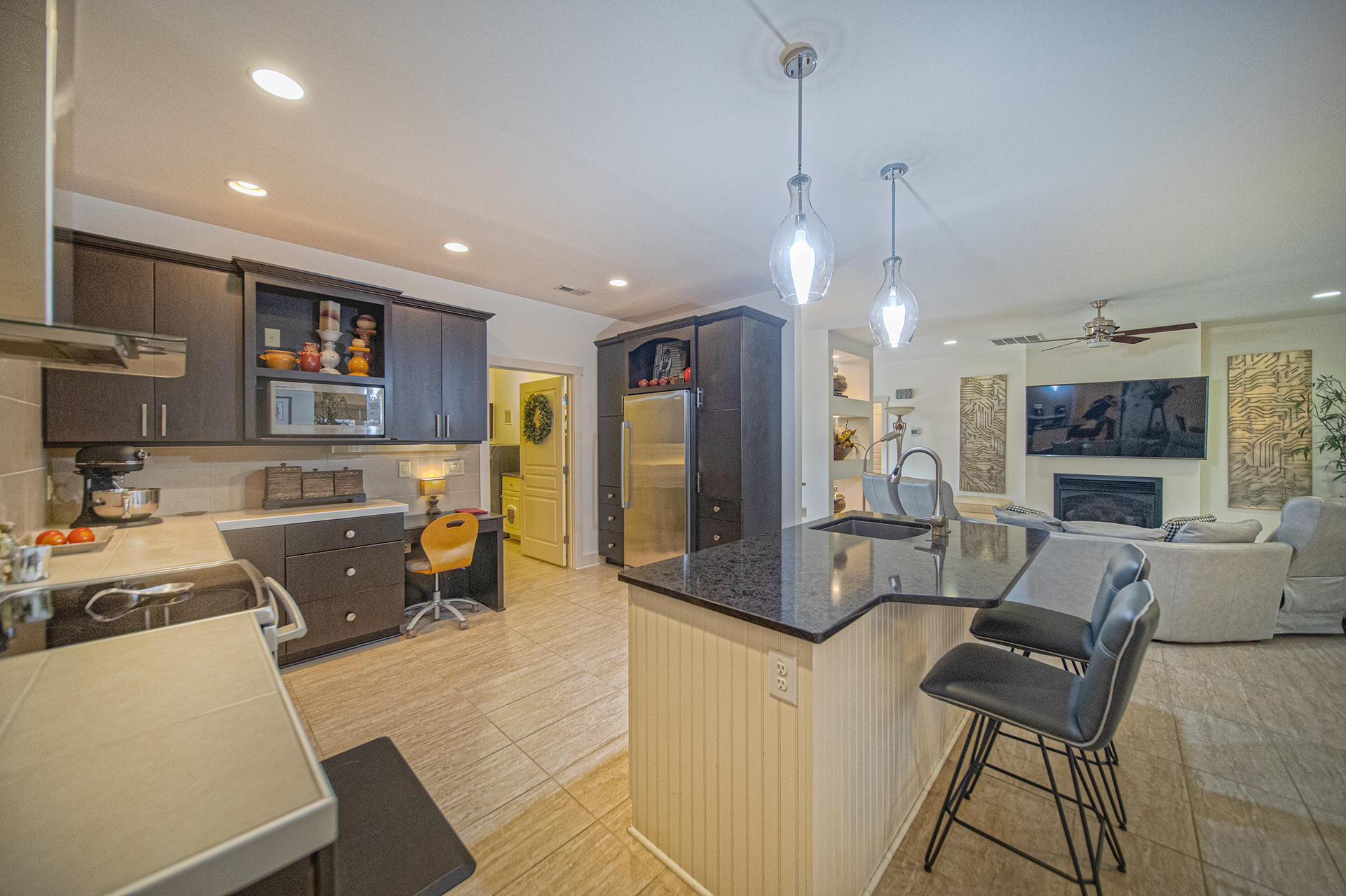 1350 Smith Mountain Road Penhook, VA 24137 - Photo 14 of 40 Kitchen to living room