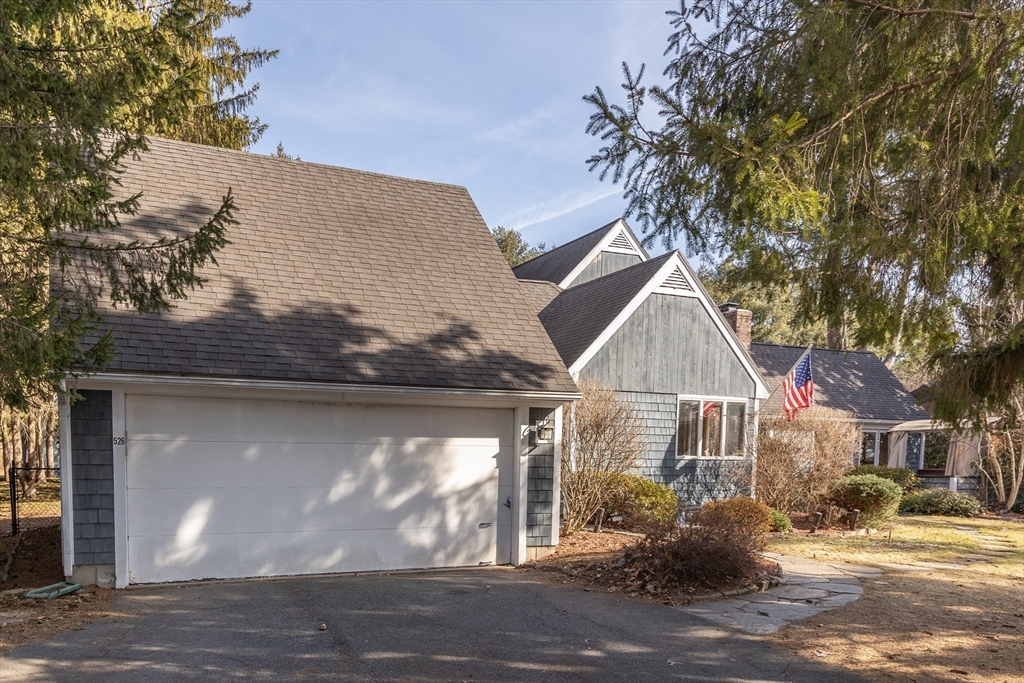 a view of house and street