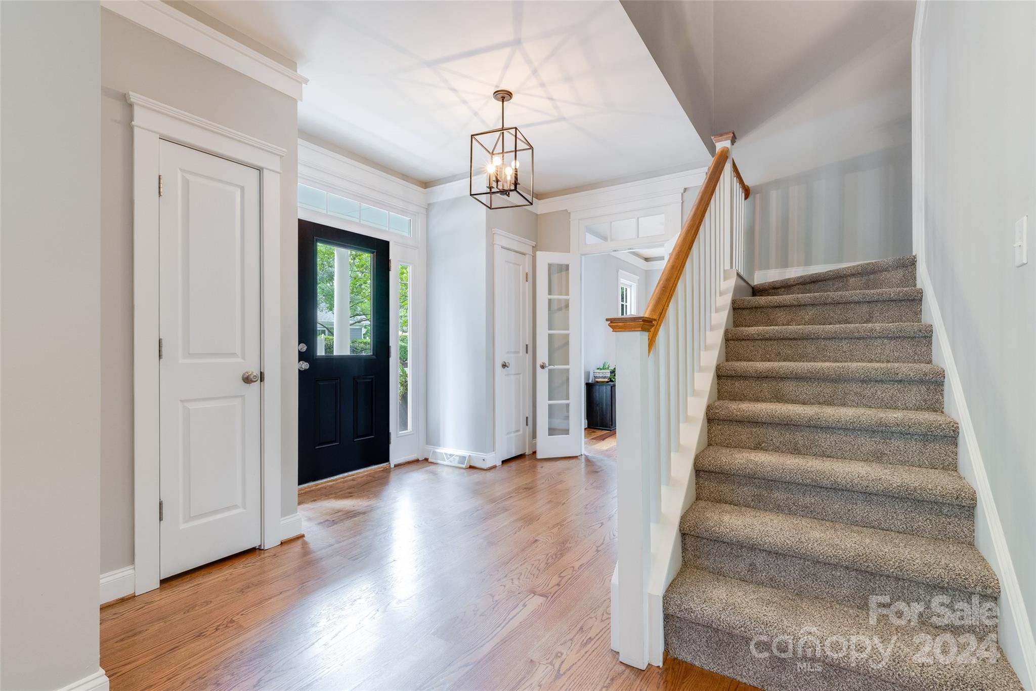 539 Fourth Baxter Crossing Fort Mill, SC 29708 - Photo 5 of 47 a view of entryway and hall with wooden floor