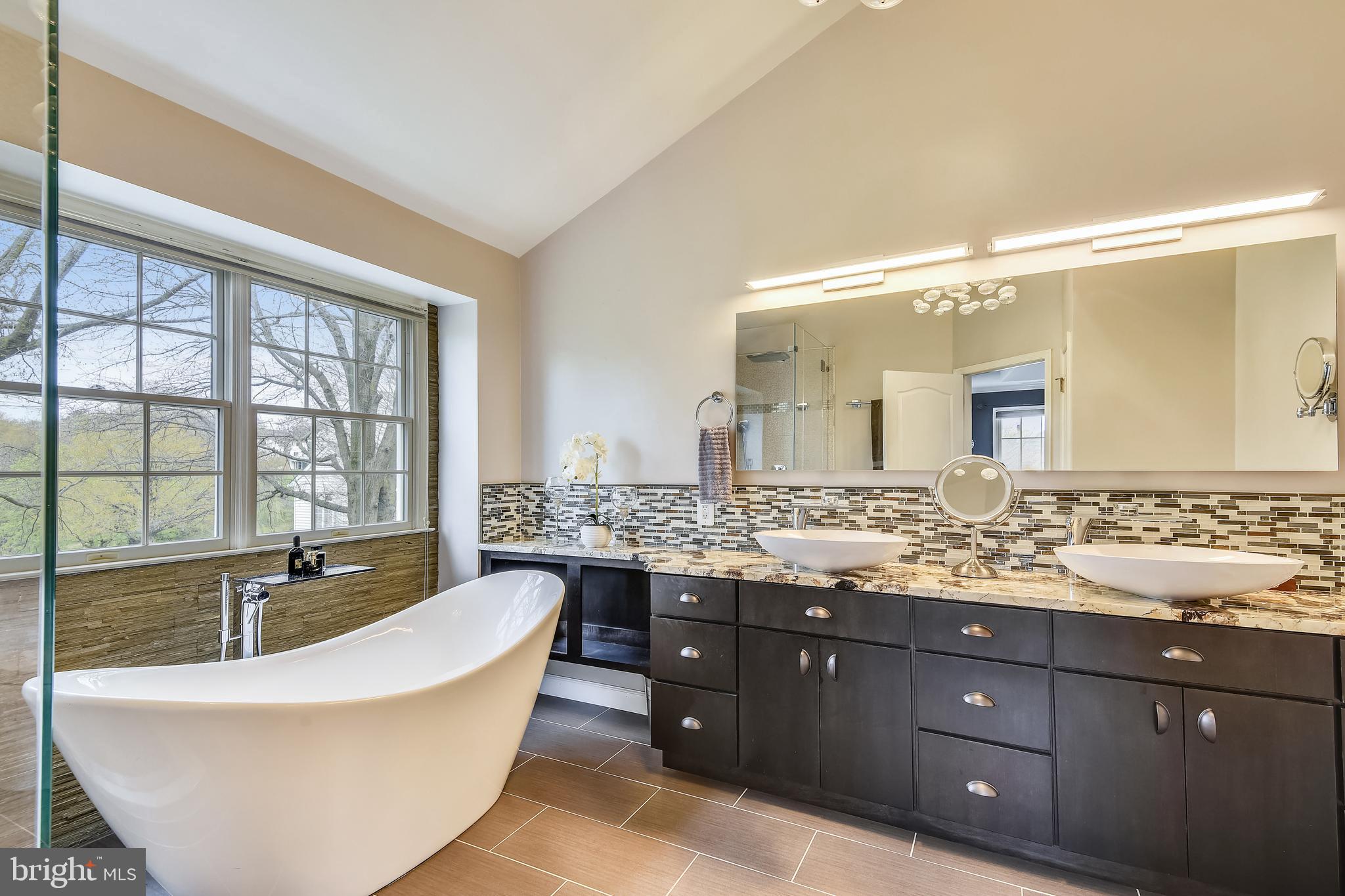 1704 Raleigh Hill Road Vienna, VA 22182 - Photo 18 of 42 Primary Bathroom with double vanities