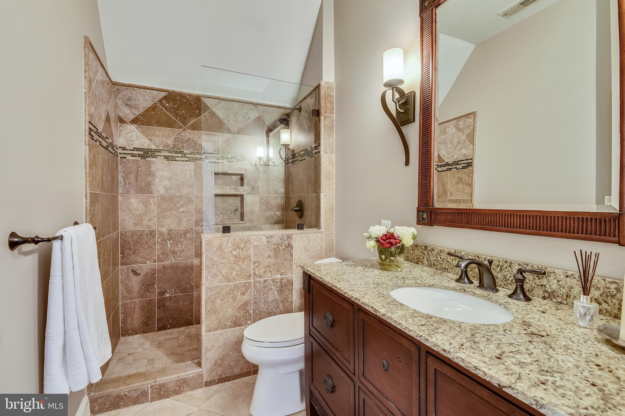 1704 Raleigh Hill Road Vienna, VA 22182 - Photo 25 of 42 Renovated Bathroom