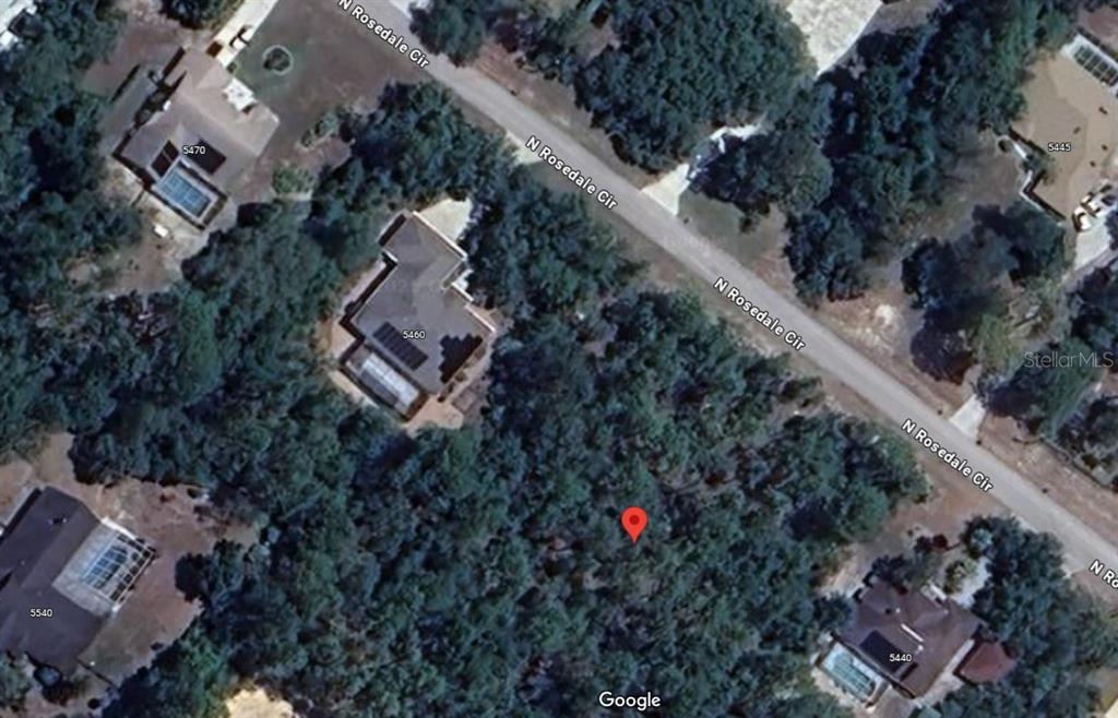 an aerial view of house with outdoor space