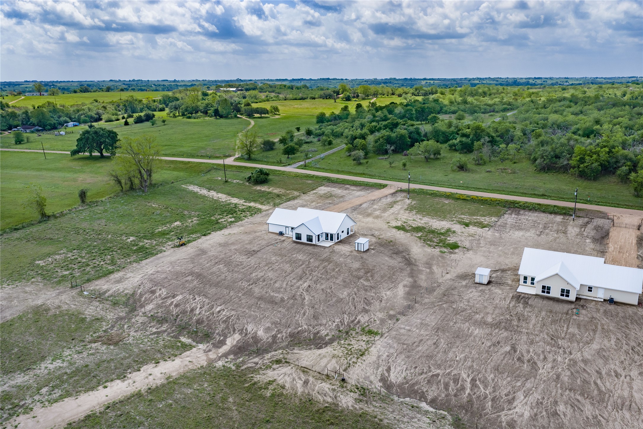 9391 Hajovsky Road La Grange, TX 78945 - Photo 18 of 22 a view of a house with a yard