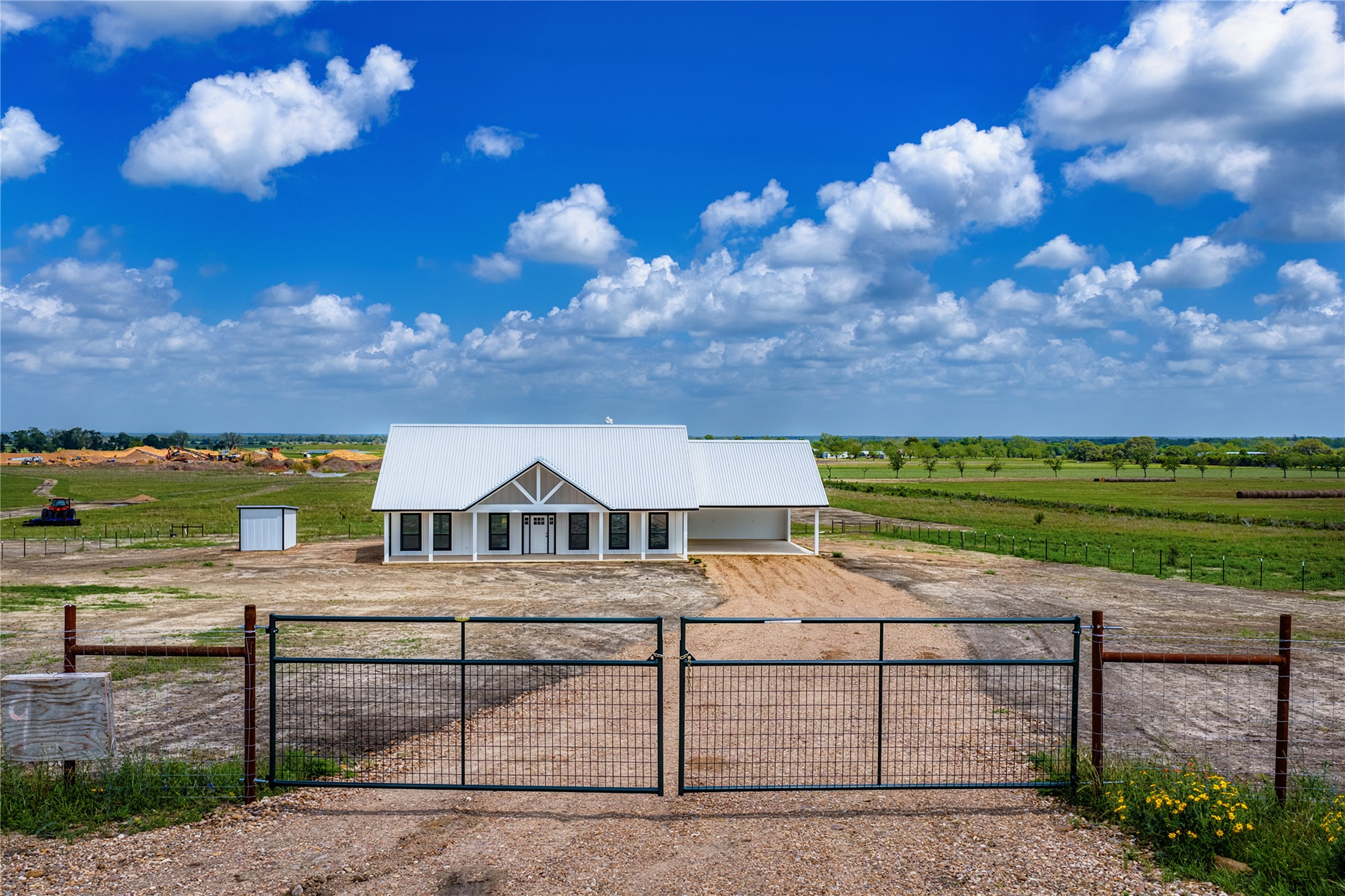 9391 Hajovsky Road La Grange, TX 78945 - Photo 20 of 22 a view of a terrace with outdoor space