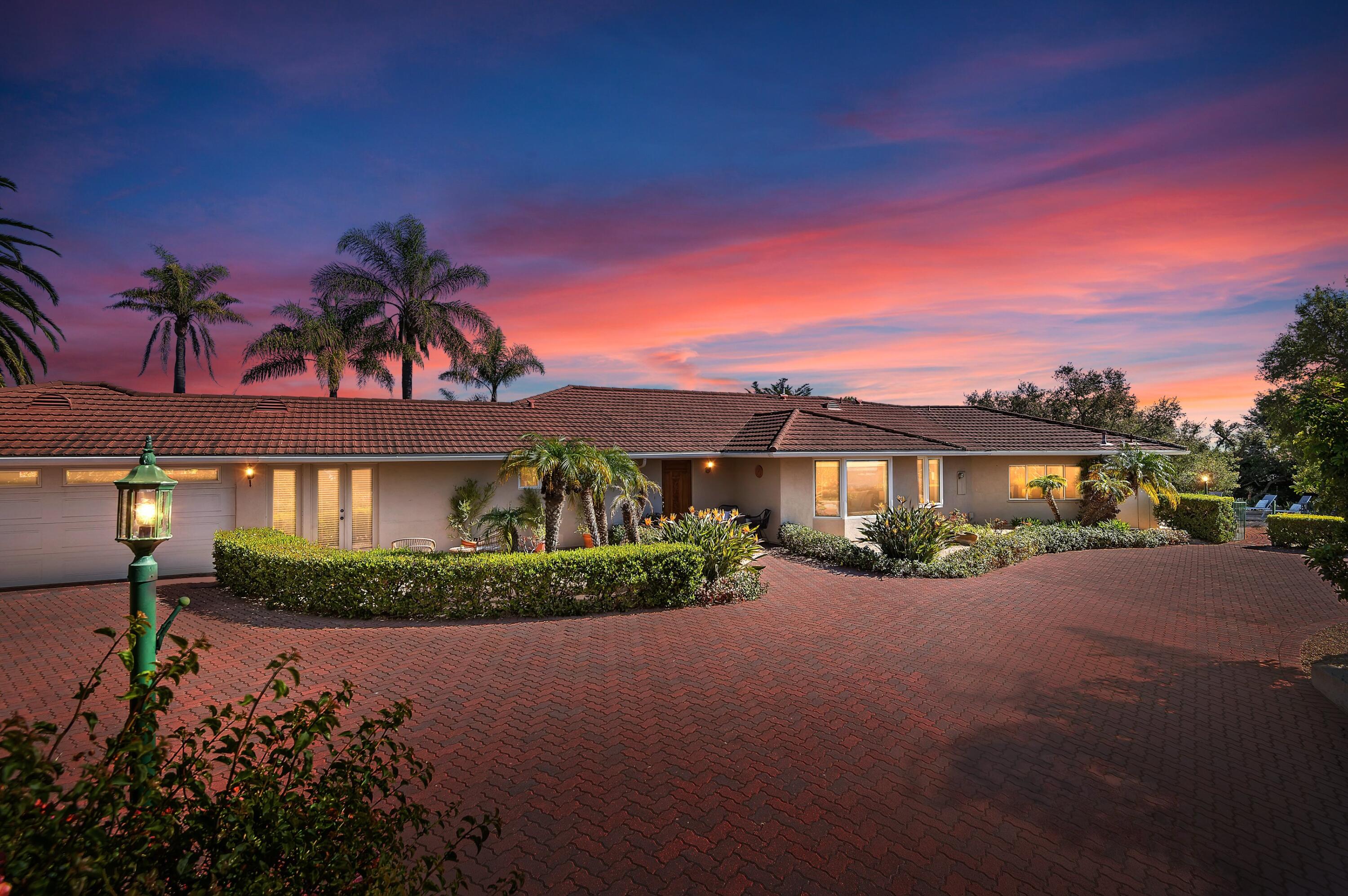 1060 Las Alturas Road Santa Barbara, CA 93103 - Photo 3 of 52 print_01 - Exterior View (Virtual Twilig