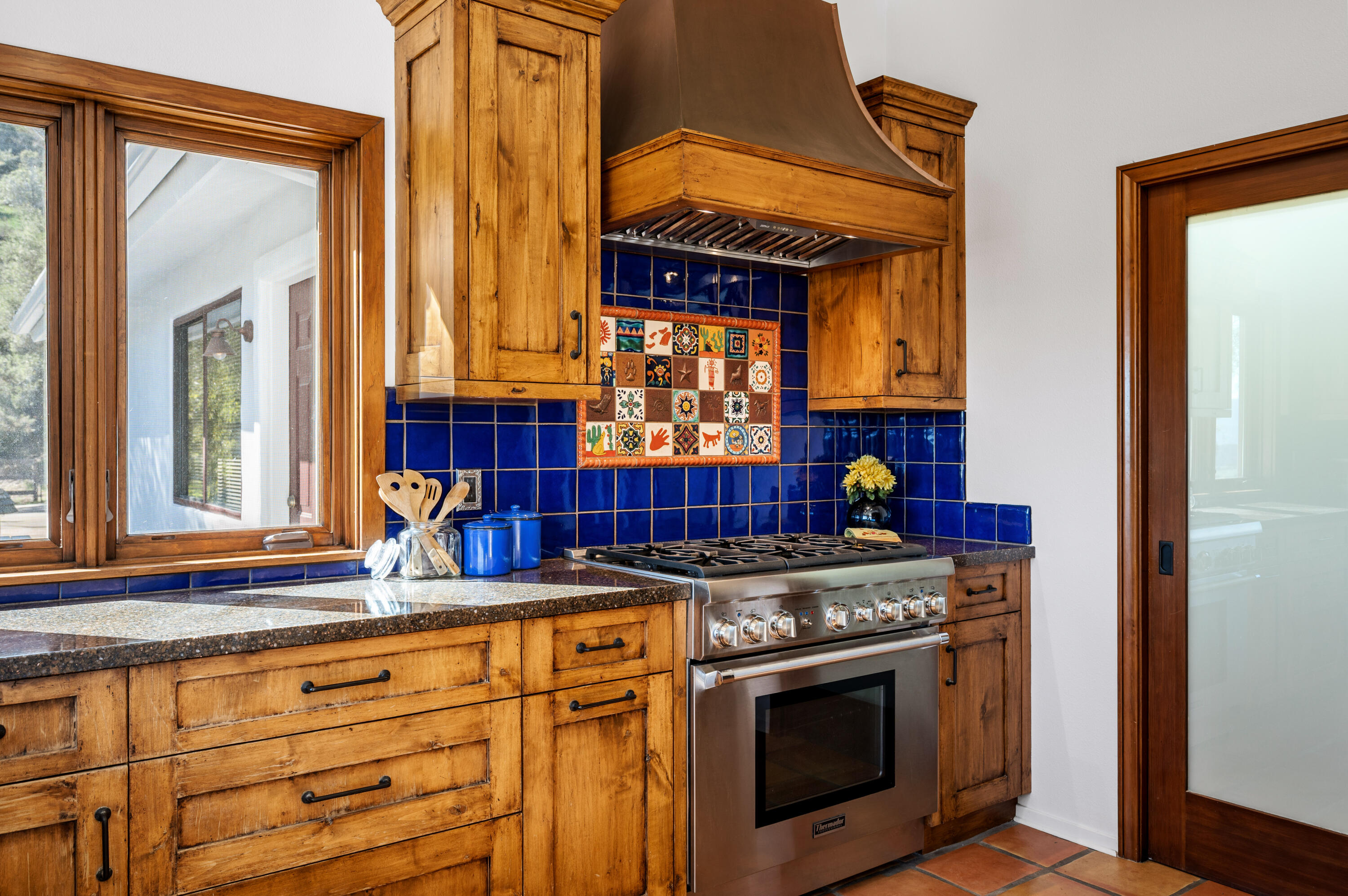760 Falcon Ridge Lane Buellton, CA 93427 - Photo 14 of 51 a kitchen with stainless steel appliances granite countertop a stove and a sink