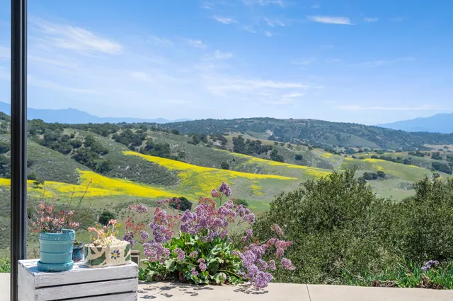 a view of city and mountain view