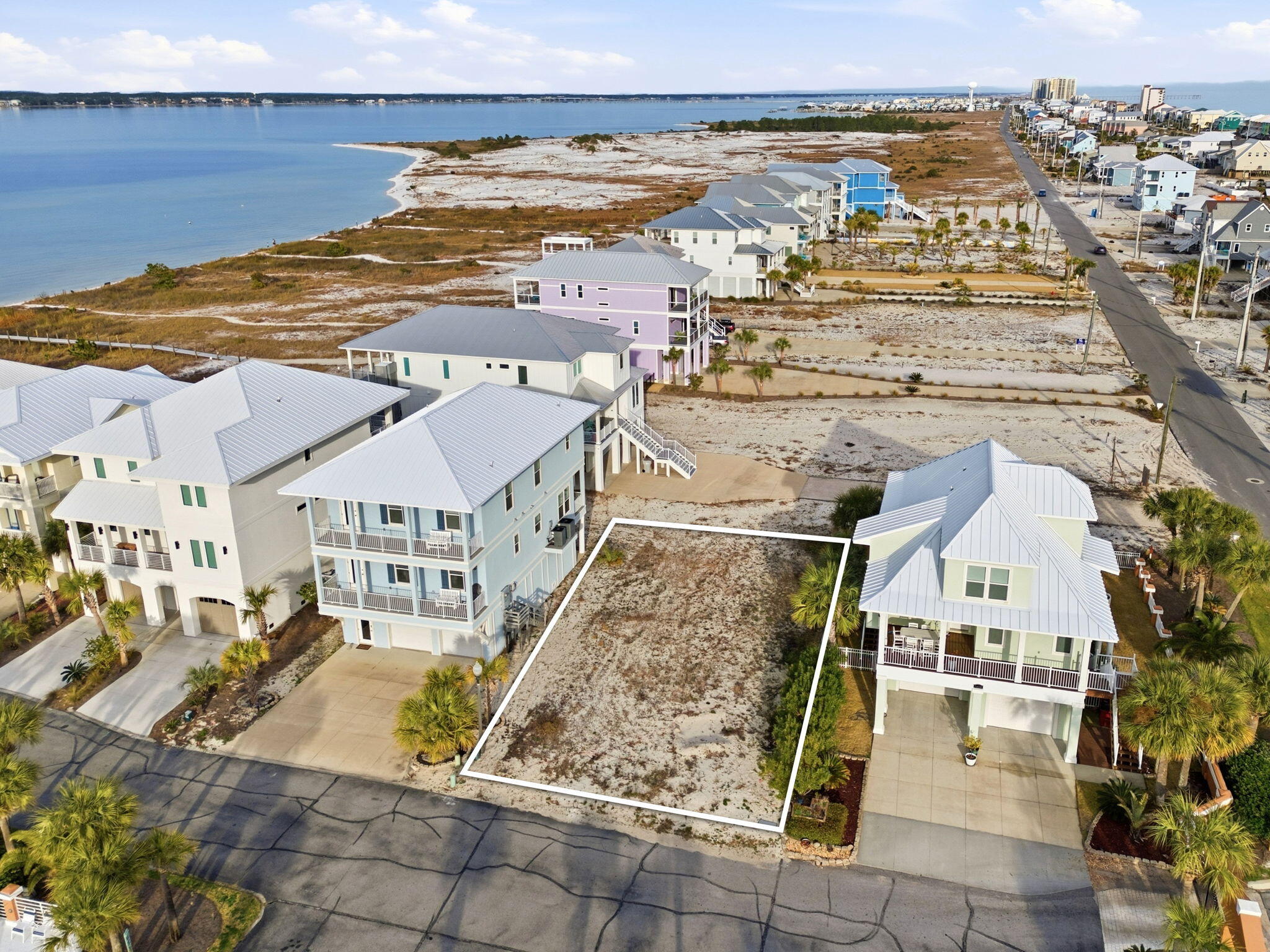 Lot 2 Bermuda Drive Navarre, FL 32566 - Photo 6 of 14 an aerial view of residential houses with outdoor space