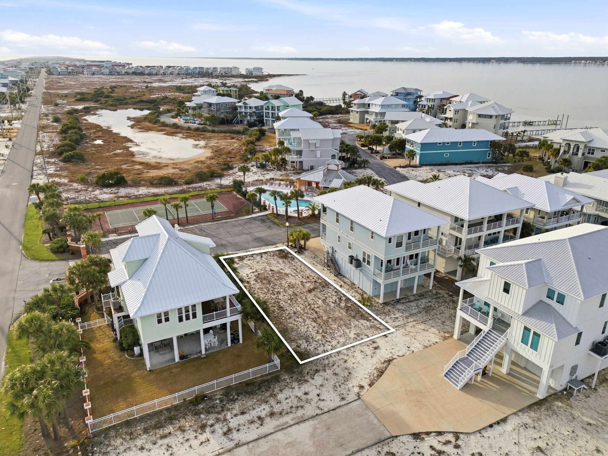 Lot 2 Bermuda Drive Navarre, FL 32566 - Photo 7 of 14 an aerial view of multiple house