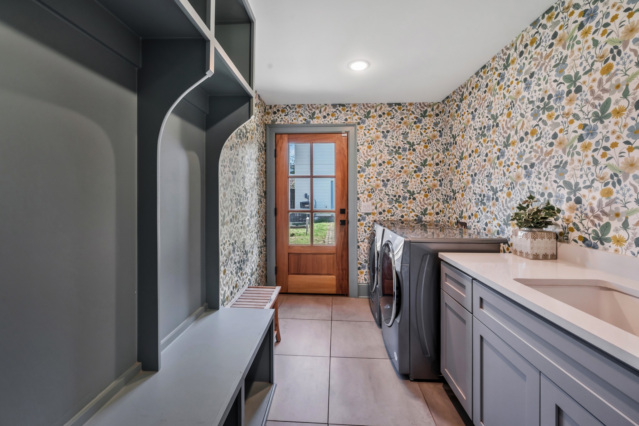 1007 Lischey Avenue Nashville, TN 37207 - Photo 19 of 52 a bathroom with a sink and mirror