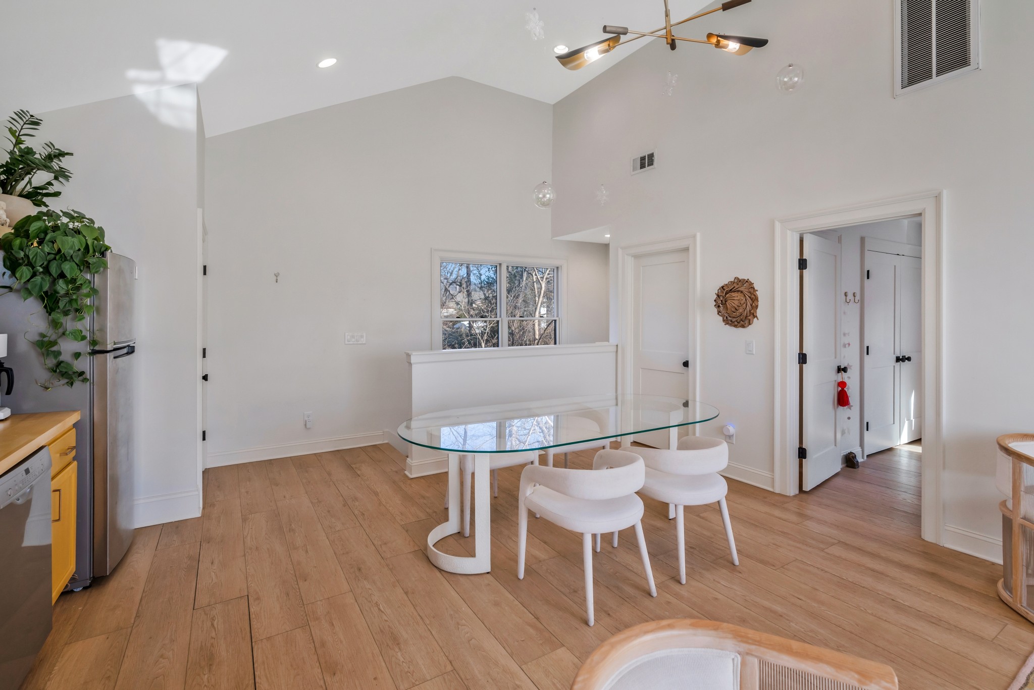 1007 Lischey Avenue Nashville, TN 37207 - Photo 47 of 52 a view of a dining room with furniture and wooden floor