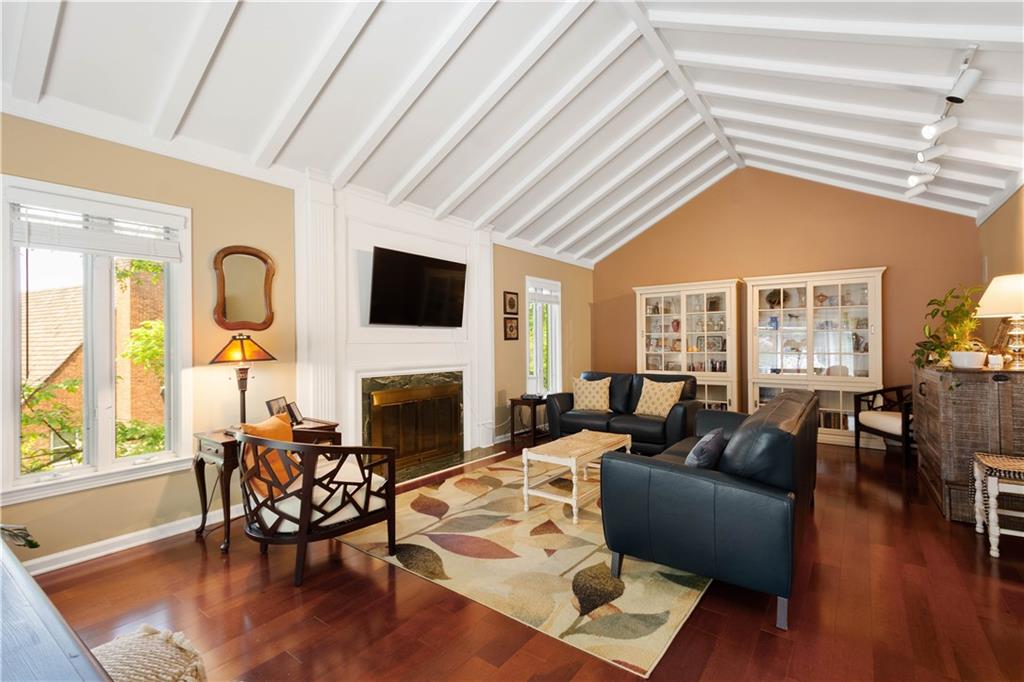 1580 Williamsburg Road Pittsburgh, PA 15243 - Photo 6 of 41 a living room with furniture fireplace and a large window