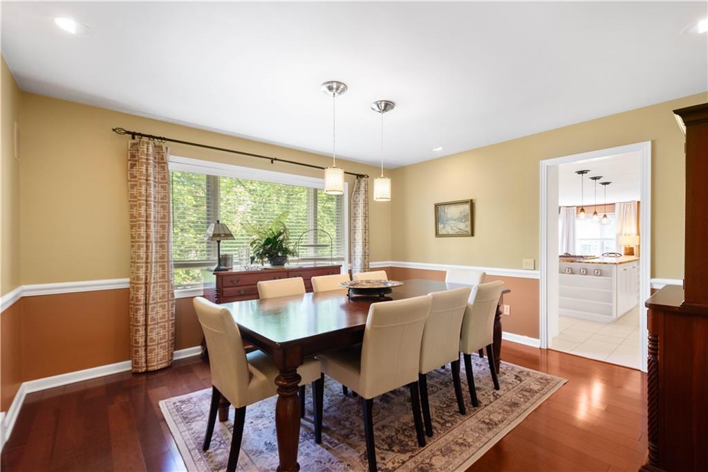 1580 Williamsburg Road Pittsburgh, PA 15243 - Photo 8 of 41 a view of a dining room with furniture window and wooden floor