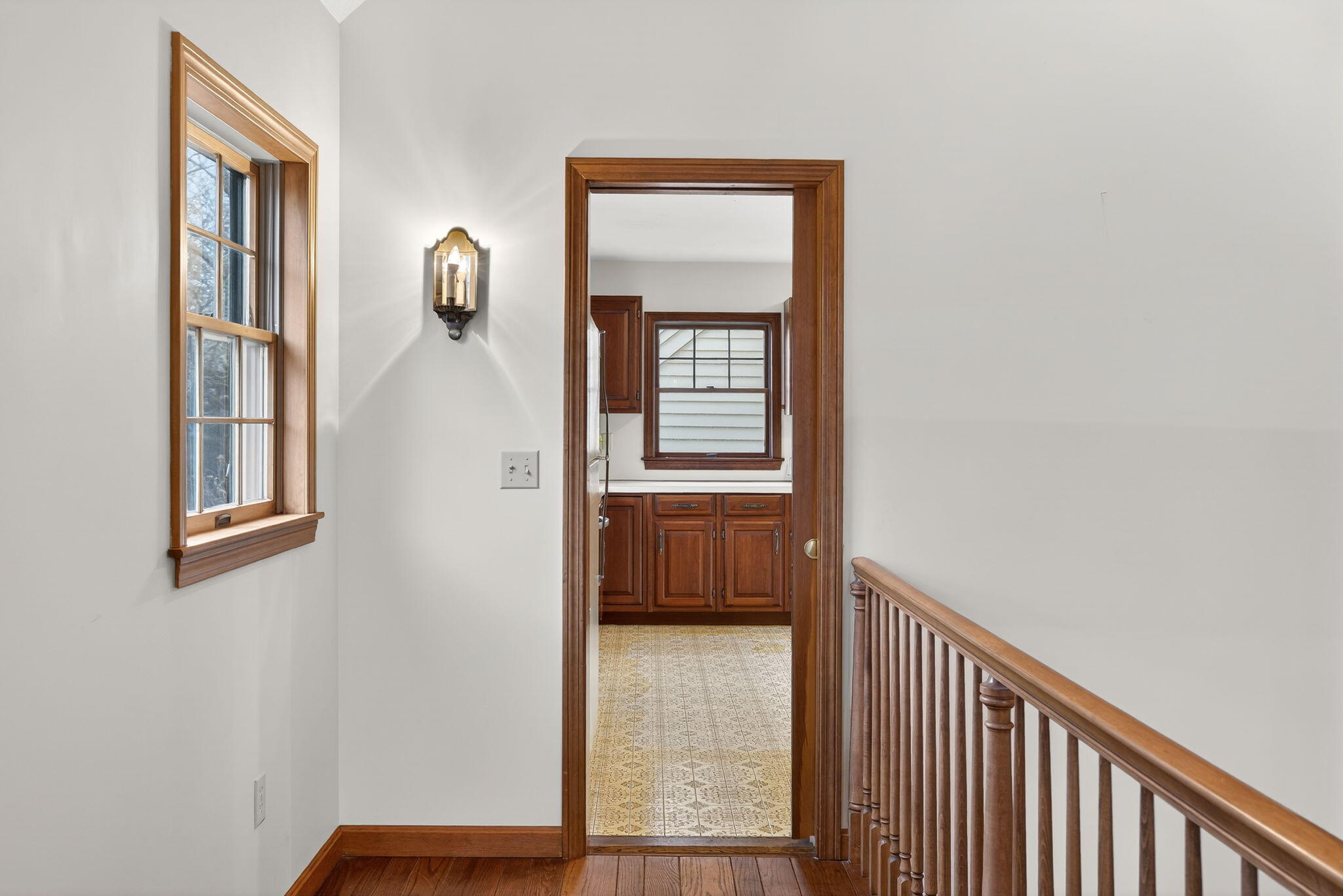 4 Earl Road East Sandwich, MA 02537 - Photo 28 of 63 a view of a hallway with a door and a window