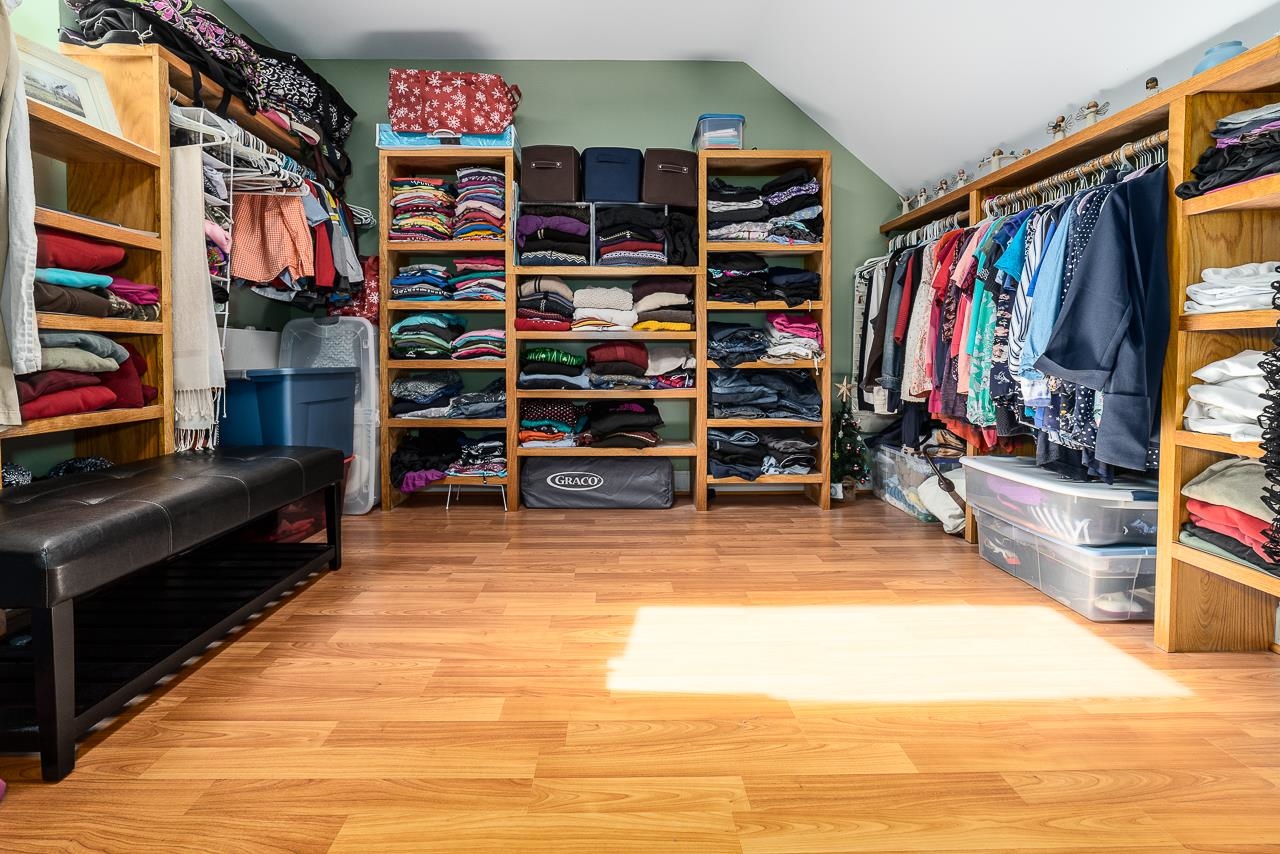 1733 Ridge Road Raphine, VA 24472 - Photo 20 of 32 a view of walk in closet with clothes and shoes