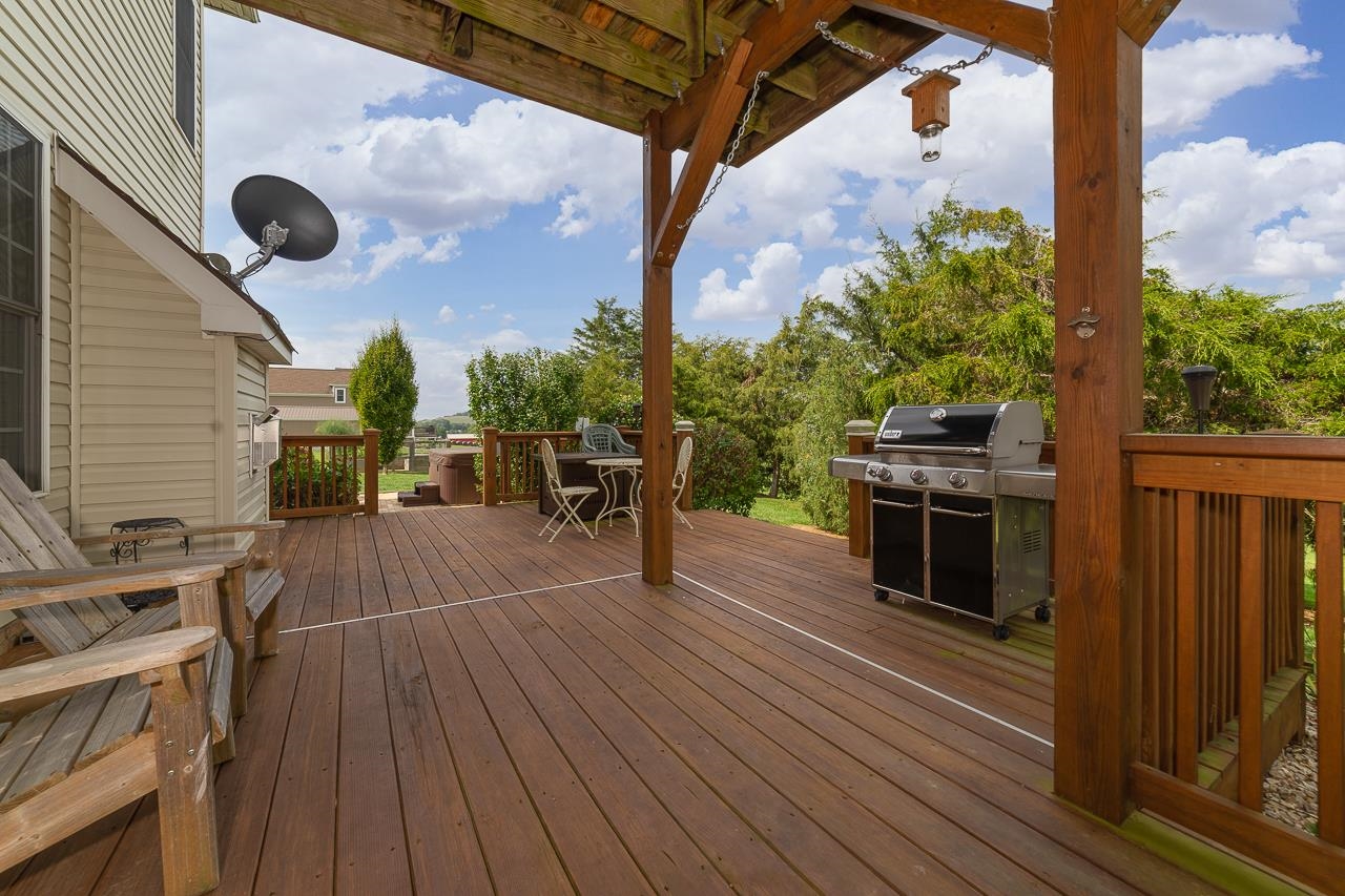 1733 Ridge Road Raphine, VA 24472 - Photo 28 of 32 a view of a chairs on the roof deck