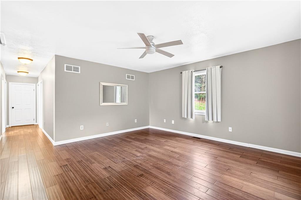 1270 Mudlick Hollow Road Beaver, PA 15009 - Photo 12 of 49 Hallway from the living room that leads to the bedrooms.
