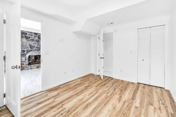 a view of a volley ball court