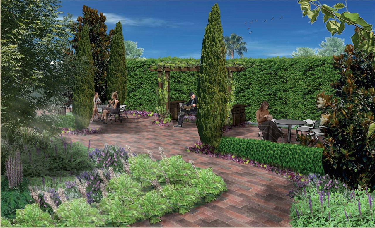 708 Silver Street La Jolla, CA 92037 - Photo 8 of 8 Gated common area park for residents use only