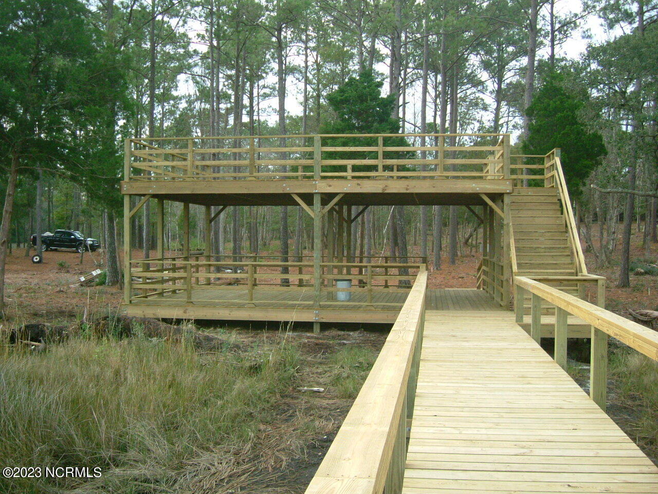 460 Vfw Road Cedar Point, NC 28584 - Photo 8 of 32 Front View of GazeboJPG