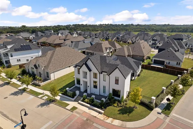 a view of a house with a swimming pool